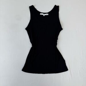 & Other Stories Cotton Ribbed Tank